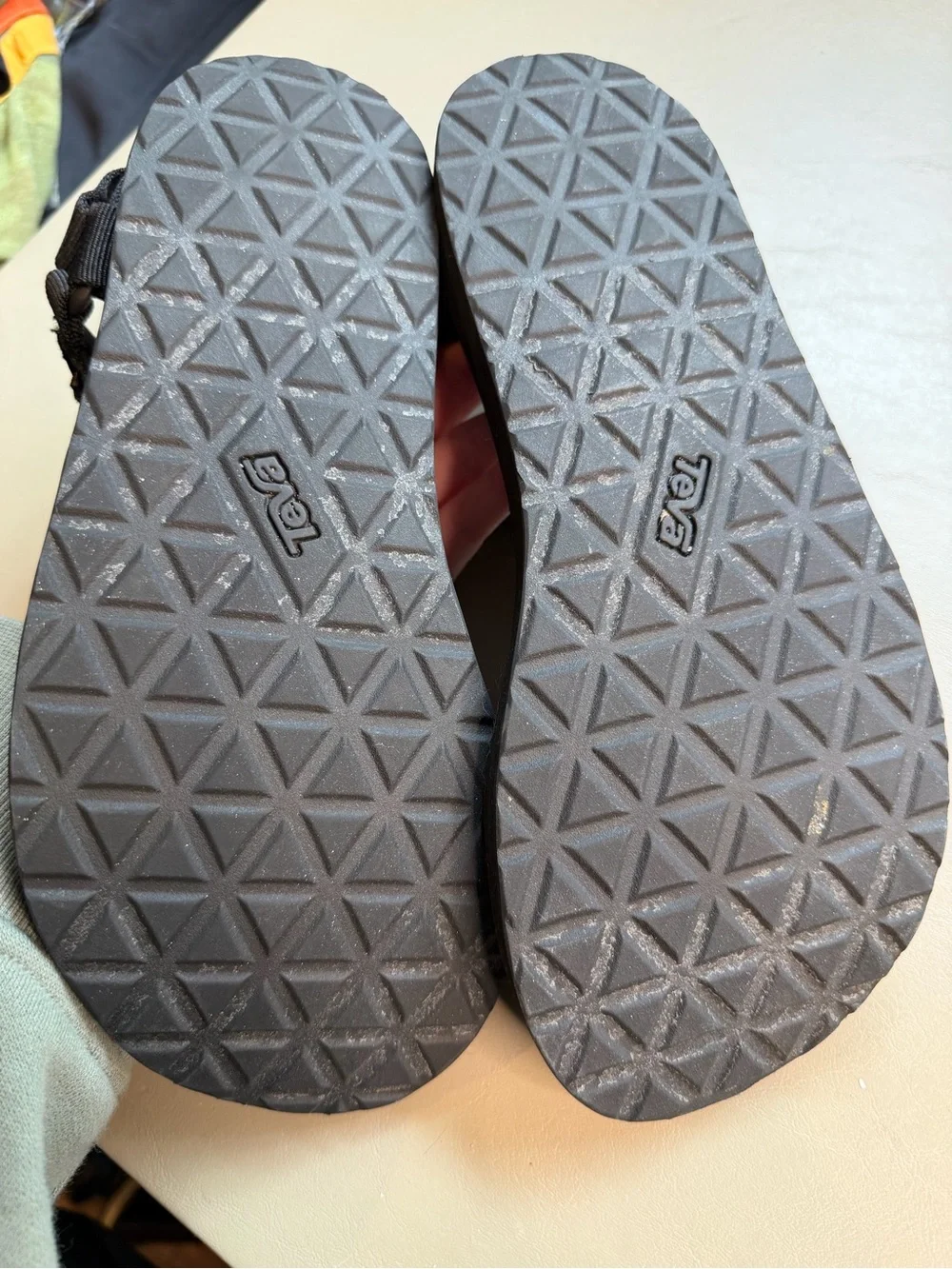 Teva Original Universal Black Outdoor Sports Sandals 1003987 Women's Size 10 S4